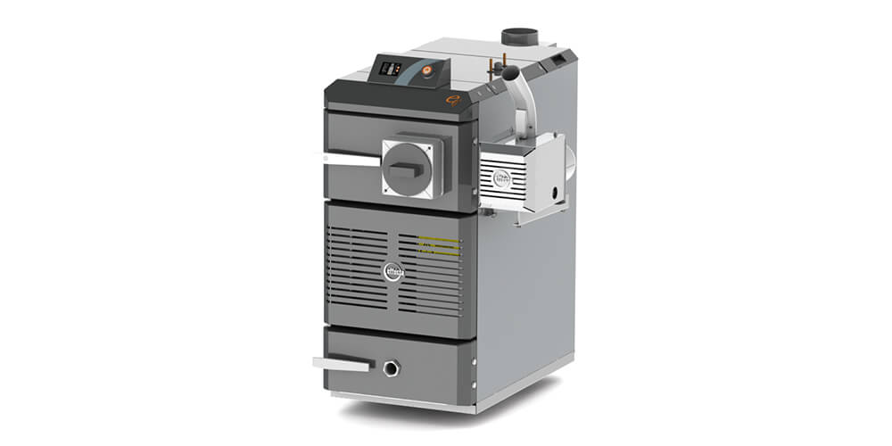 Effecta Lambda boiler with pellet burner